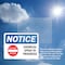 Signmission Chemical Spray In Progress OSHA Notice Sign, Plastic, 10in W x 7in L, 2PK OS-2PACK-NS-P-710-L-10567 - alternate 4
